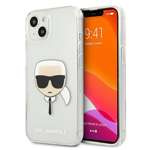 KARL LAGERFELD   13 Mini Glitter Karl`s Head Silver Hardcase